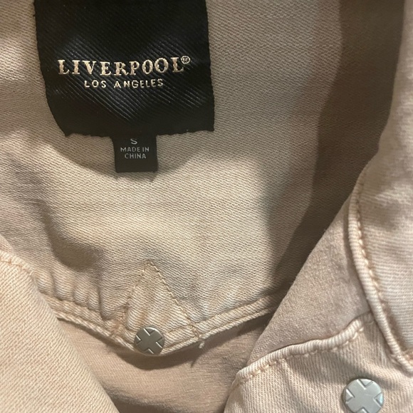 Liverpool Jean jacket, size small. - Picture 2 of 4